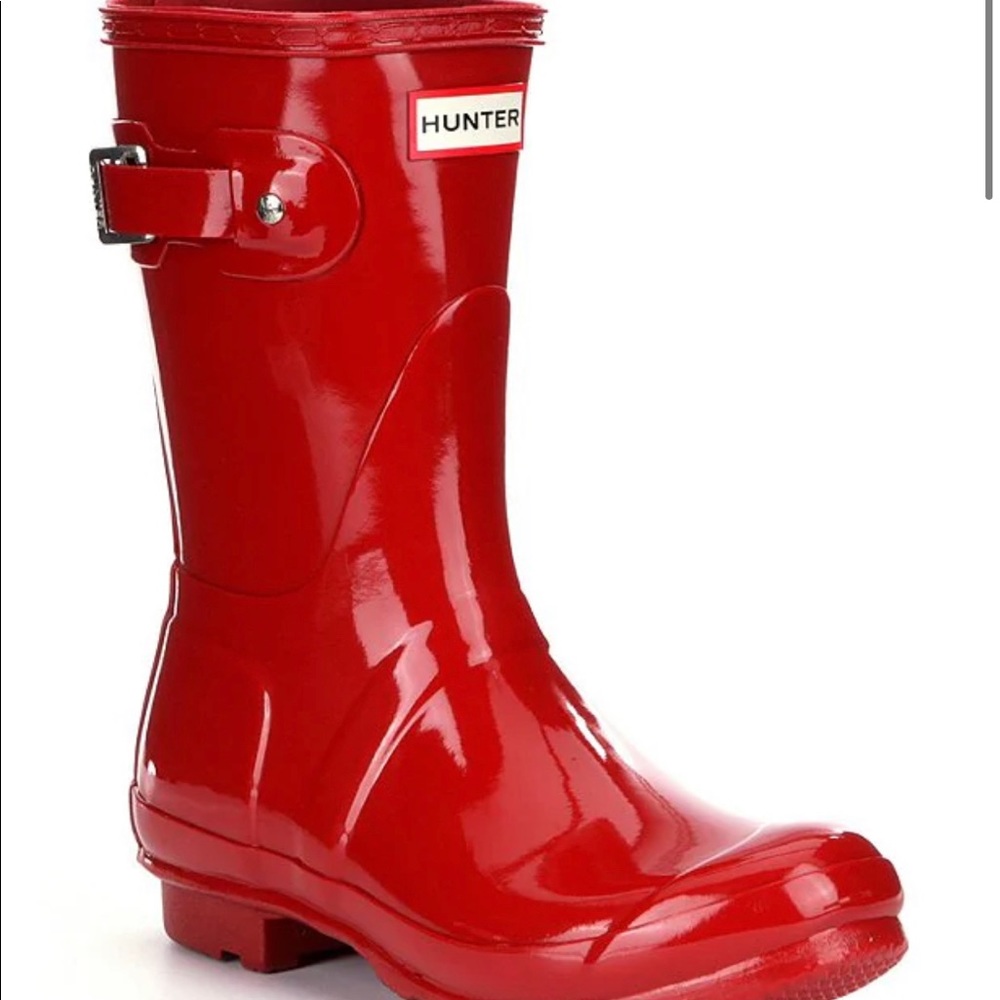 Red Hunter Boots